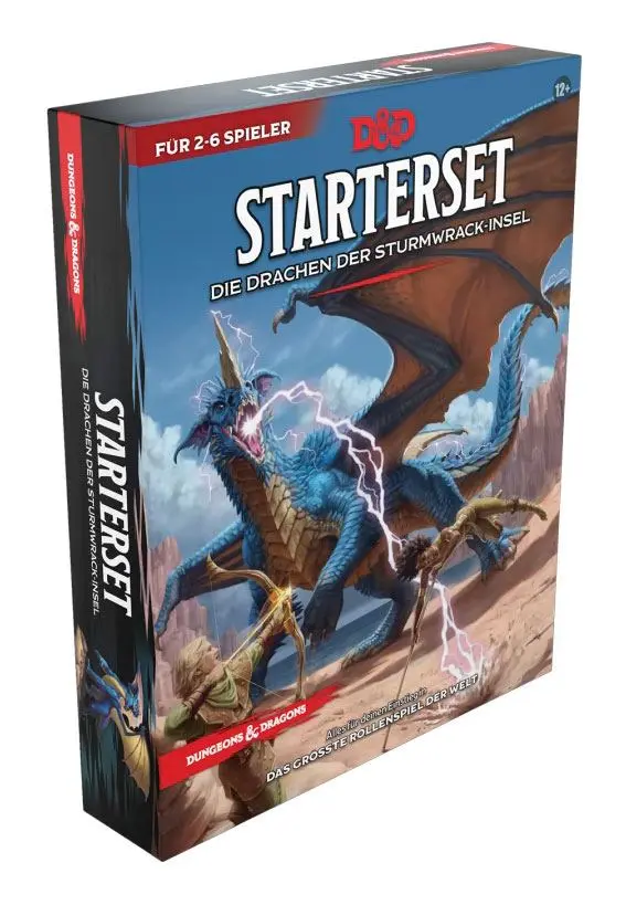 Dungeons & Dragons RPG Starterset: Die Drachen der Sturmwrack-Insel german termékfotó