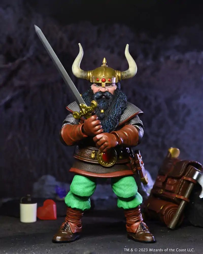 Dungeons &amp; Dragons Action Figure Ultimate Elkhorn the Good Dwarf Fighter 18 cm product photo