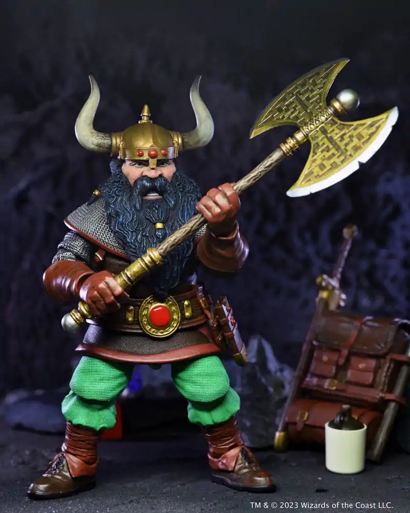 Dungeons &amp; Dragons Action Figure Ultimate Elkhorn the Good Dwarf Fighter 18 cm product photo