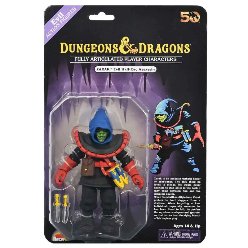 Dungeons and Dragons 50th Anniversary Zarak figure 18cm termékfotó