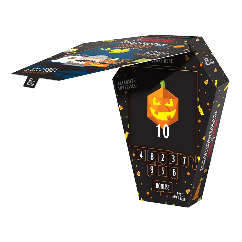 Dungeons and Dragons Halloween Advent Calendar 10 Days Halloween Haunt product photo