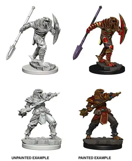 Dungeons and Dragons: Nolzur&#039;s Marvelous Miniatures - DragonbornMale Fighter w Spear product photo
