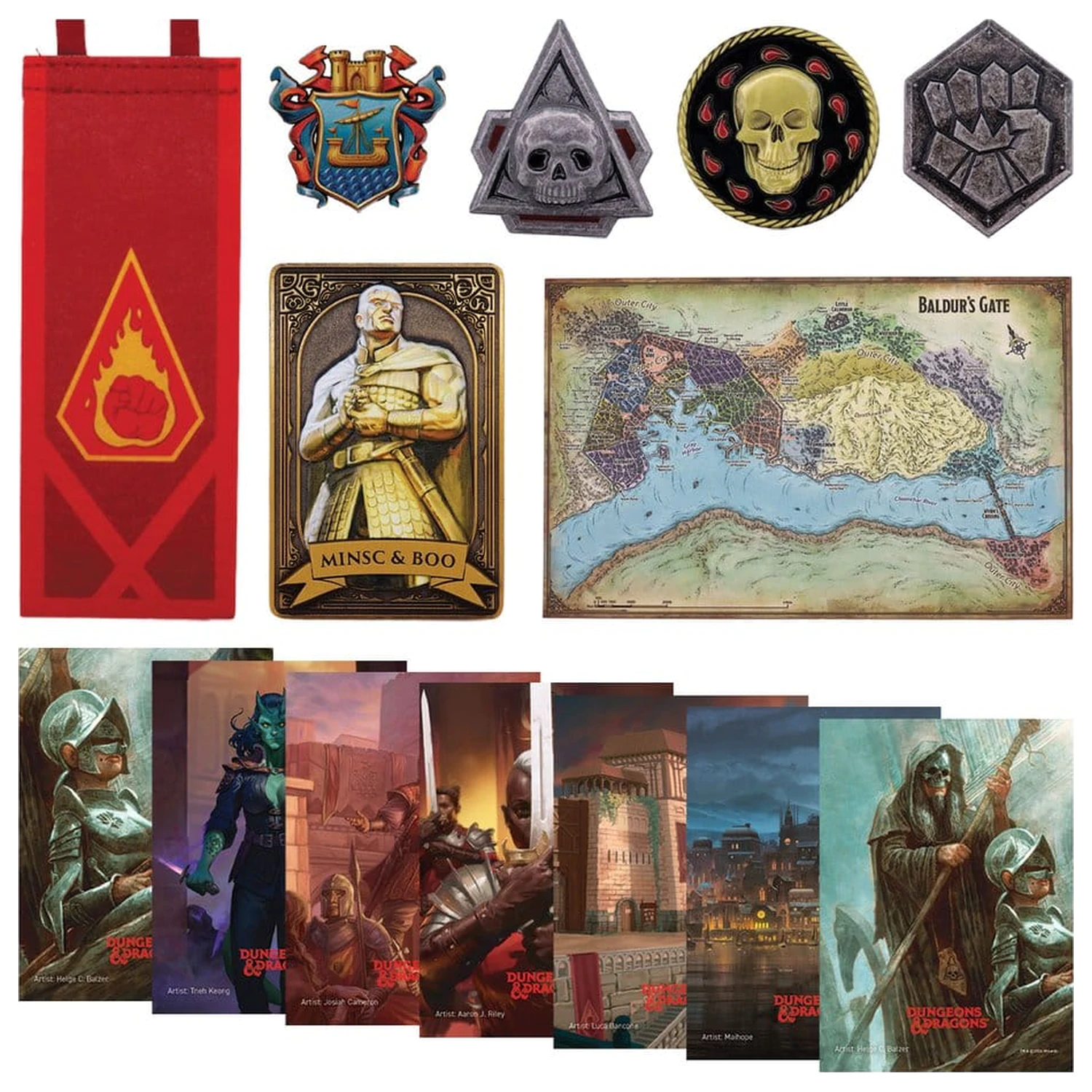 Dungeons & Dragons Gift Set Baldur's Gate Collector's Set Limited Edition product photo