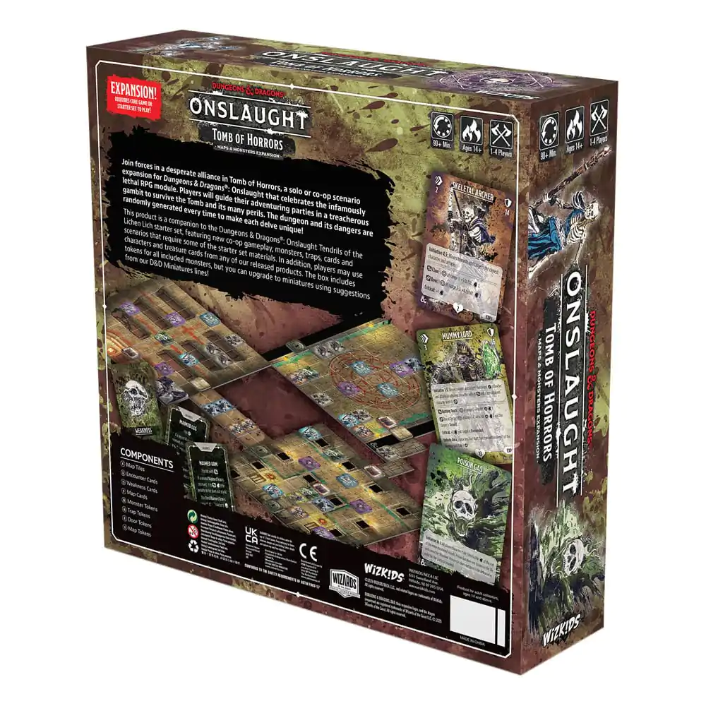 Dungeons & Dragons Game Expansion Onslaught Tomb of Horrors - Maps & Monsters Expansion *English Version* product photo