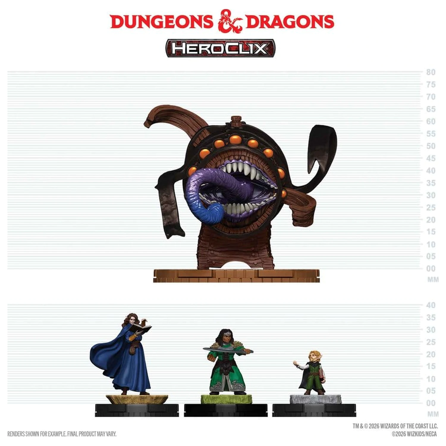 Dungeons & Dragons HeroClix: Figure Set Tavern Trouble 18 cm product photo