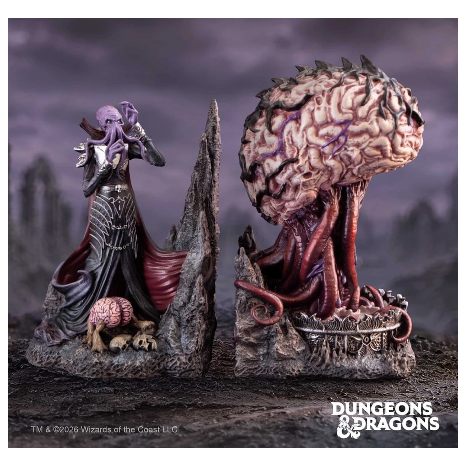 Dungeons & Dragons Bookends Illithid 20 cm product photo