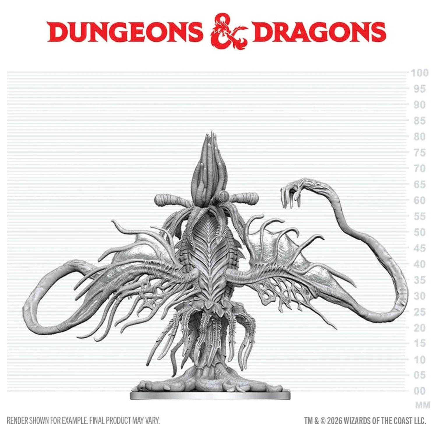 Dungeons & Dragons Nolzur's Marvelous Miniatures Unpainted Miniature Elder Thing 20 cm product photo