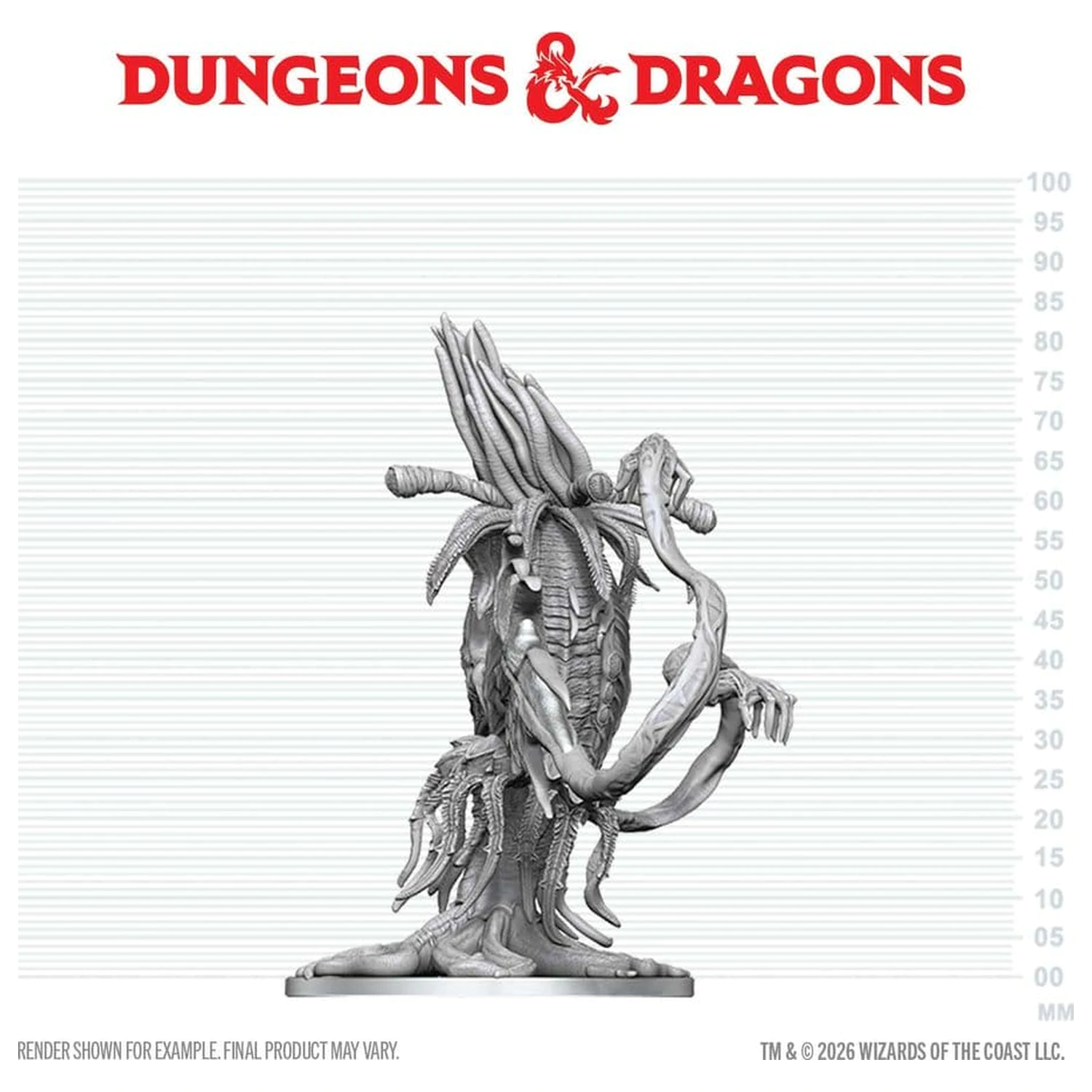 Dungeons & Dragons Nolzur's Marvelous Miniatures Unpainted Miniature Elder Thing 20 cm product photo