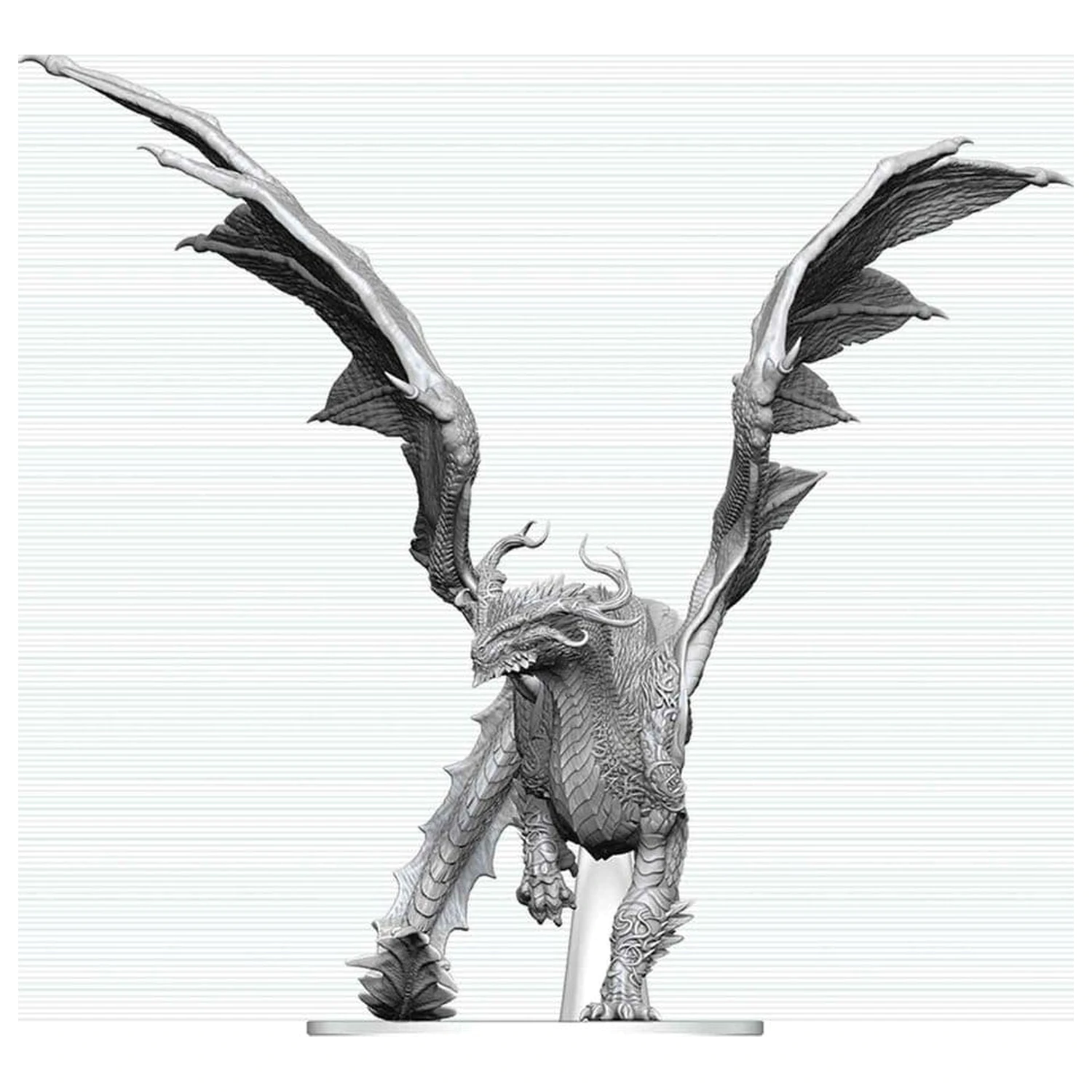 Dungeons & Dragons Nolzur's Marvelous Miniatures Unpainted Miniature Adult Spirit Dragon 24 cm product photo