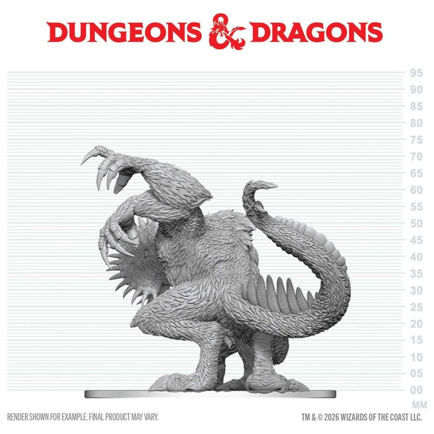 Dungeons & Dragons Nolzur's Marvelous Miniatures Unpainted Miniature Gug 20 cm product photo