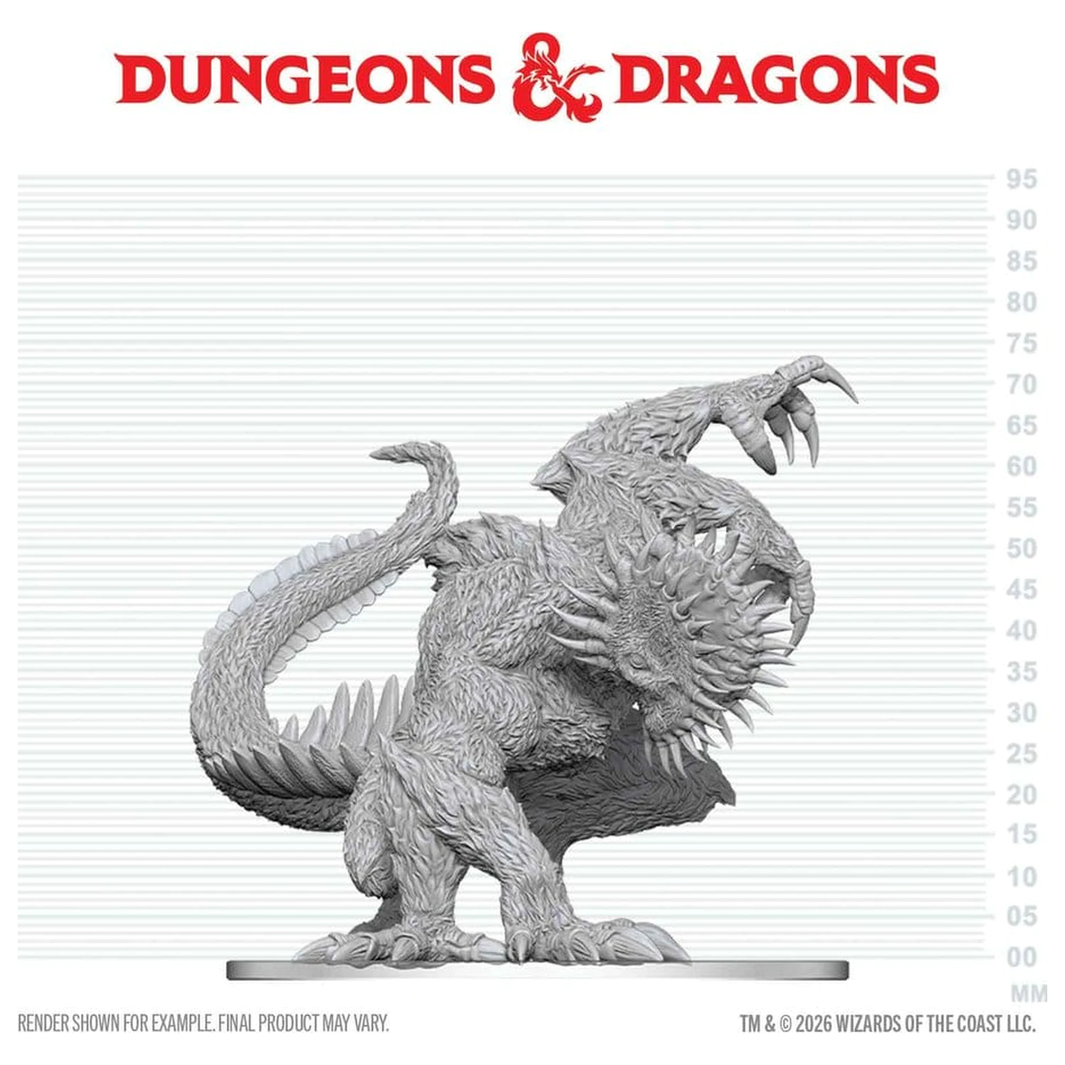 Dungeons & Dragons Nolzur's Marvelous Miniatures Unpainted Miniature Gug 20 cm product photo
