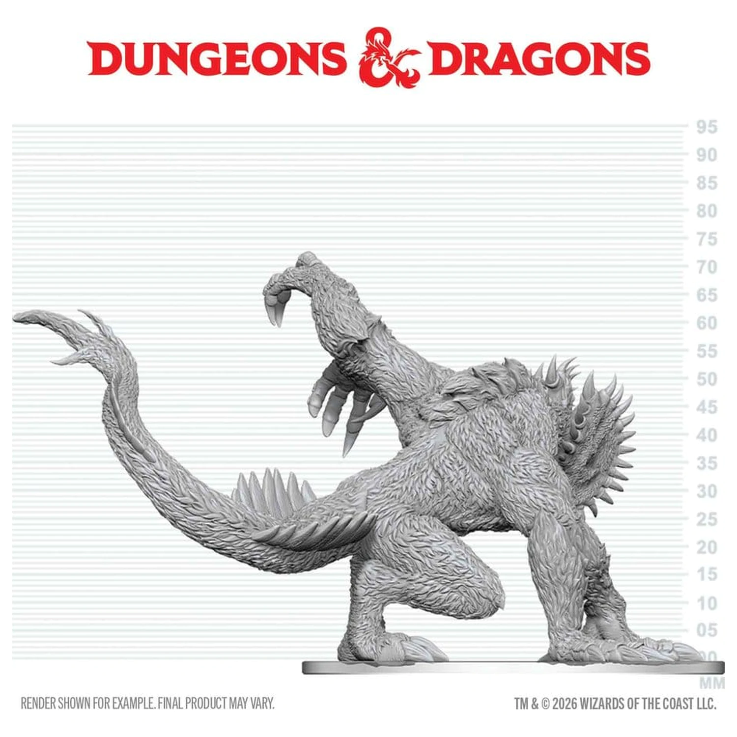 Dungeons & Dragons Nolzur's Marvelous Miniatures Unpainted Miniature Gug 20 cm product photo