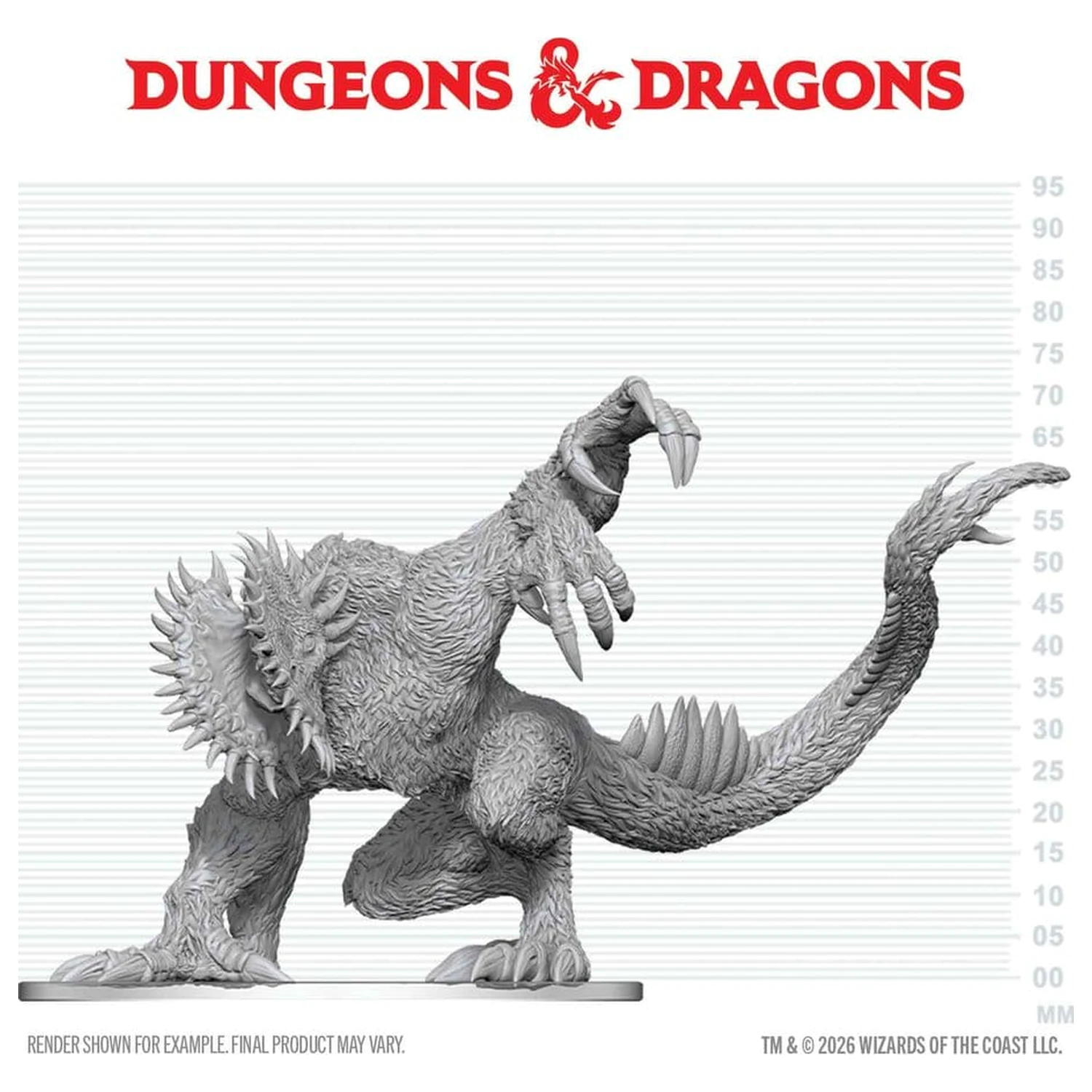 Dungeons & Dragons Nolzur's Marvelous Miniatures Unpainted Miniature Gug 20 cm product photo