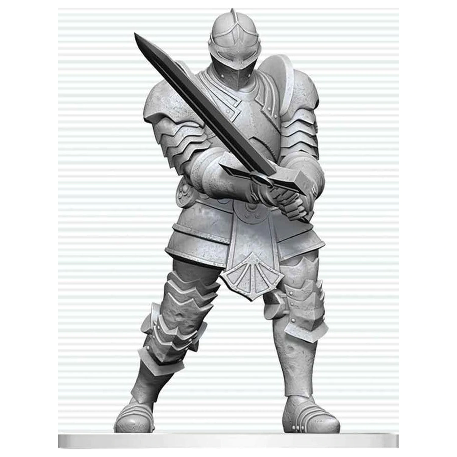 Dungeons & Dragons Nolzur's Marvelous Miniatures Unpainted Miniature Red Knight Guardian Golem 14 cm product photo