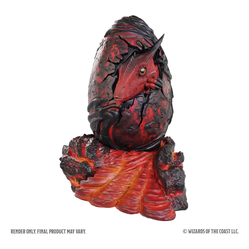 Dungeons & Dragons Replicas of the Realms Statue Red Dragon Egg 13 cm product photo