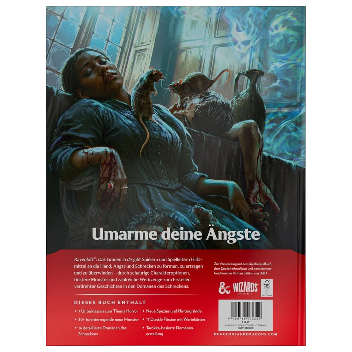 Dungeons & Dragons RPG Ravenloft: Das Grauen in Dir Book *German Version* product photo