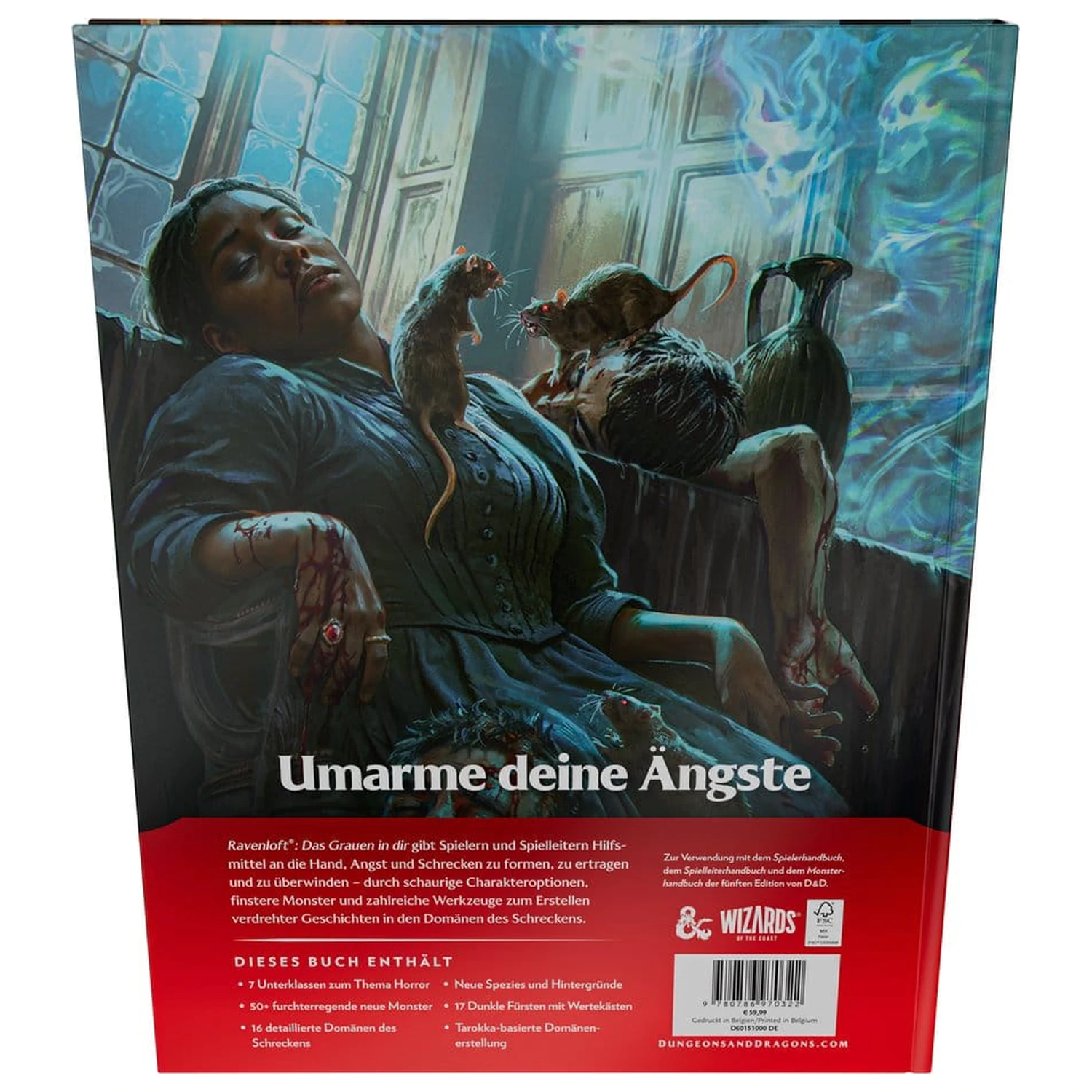 Dungeons & Dragons RPG Ravenloft: Das Grauen in Dir Book *German Version* product photo