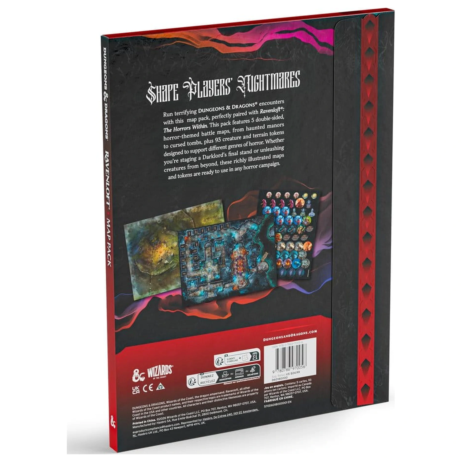 Dungeons & Dragons RPG Ravenloft: The Horrors Within Map Pack *English Version* product photo