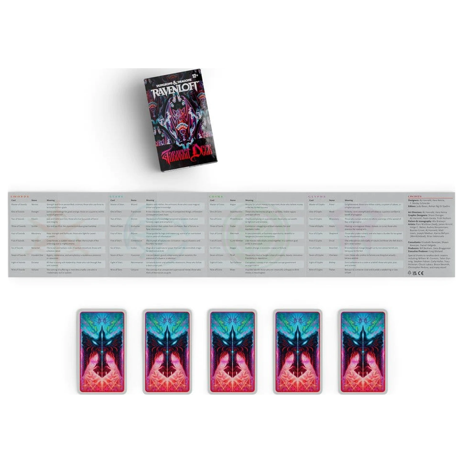 Dungeons & Dragons RPG Ravenloft: The Horrors Within Tarokka Deck *English Version* product photo