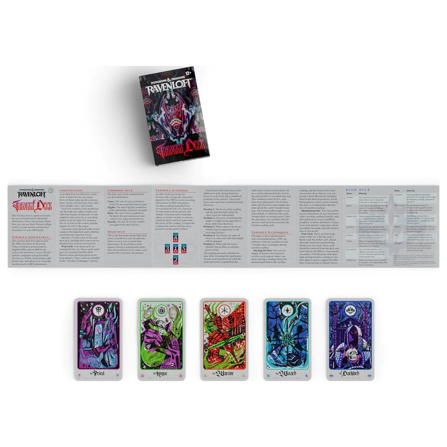Dungeons & Dragons RPG Ravenloft: The Horrors Within Tarokka Deck *English Version* product photo