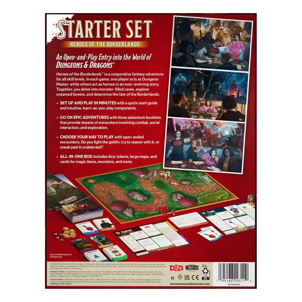 Dungeons & Dragons RPG Starter Set: Heroes of the Borderlands english product photo