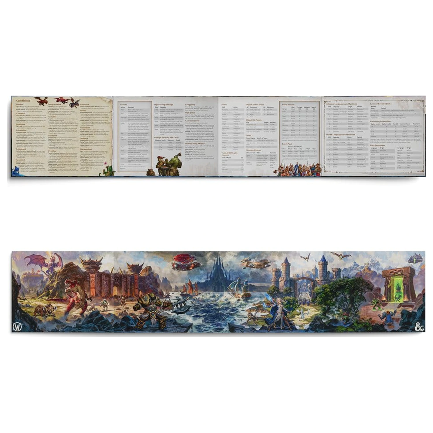 Dungeons & Dragons RPG World of Warcraft Dungeon Master's Screen *English Version* product photo