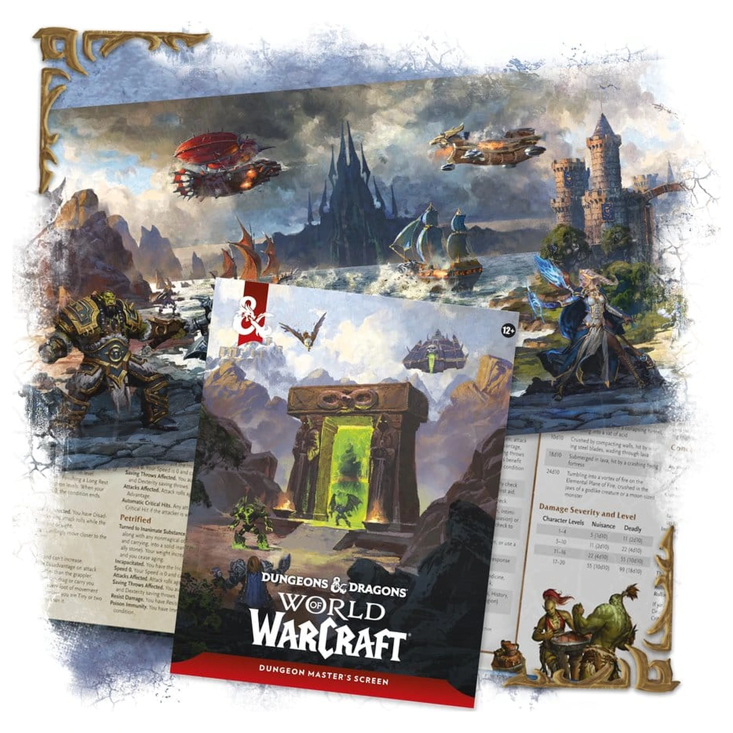 Dungeons & Dragons RPG World of Warcraft Dungeon Master's Screen *English Version* product photo
