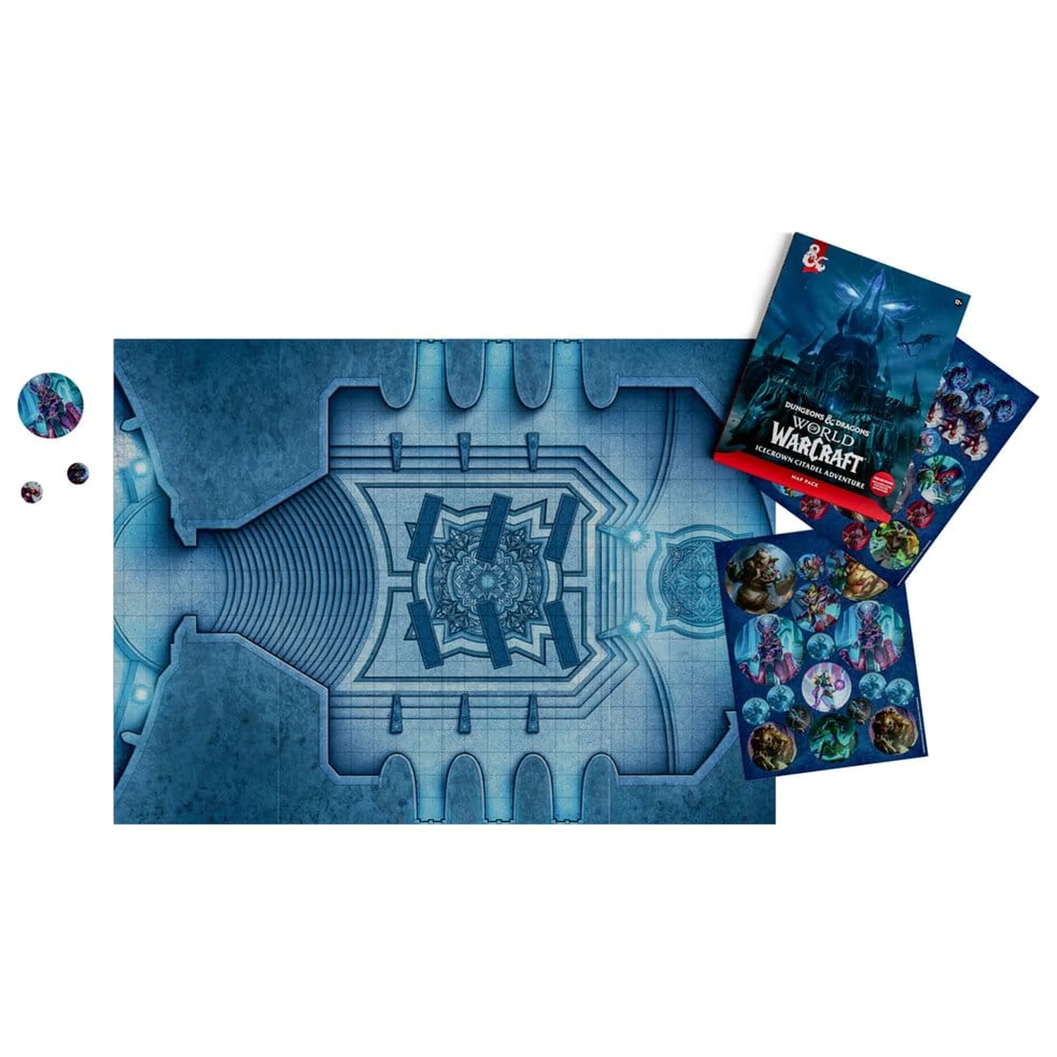 Dungeons & Dragons RPG World of Warcraft: Icecrown Citadel Adventure Map Pack *English Version* product photo