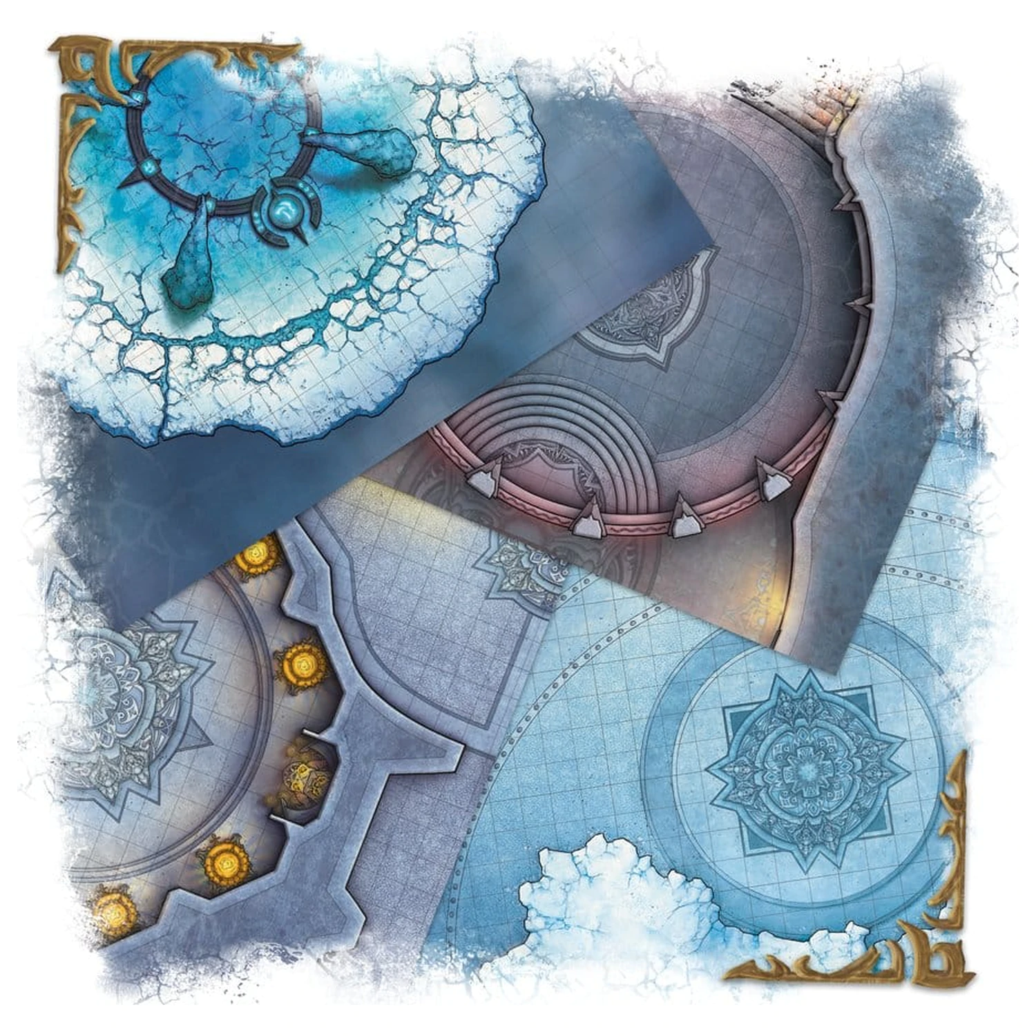Dungeons & Dragons RPG World of Warcraft: Icecrown Citadel Adventure Map Pack *English Version* product photo