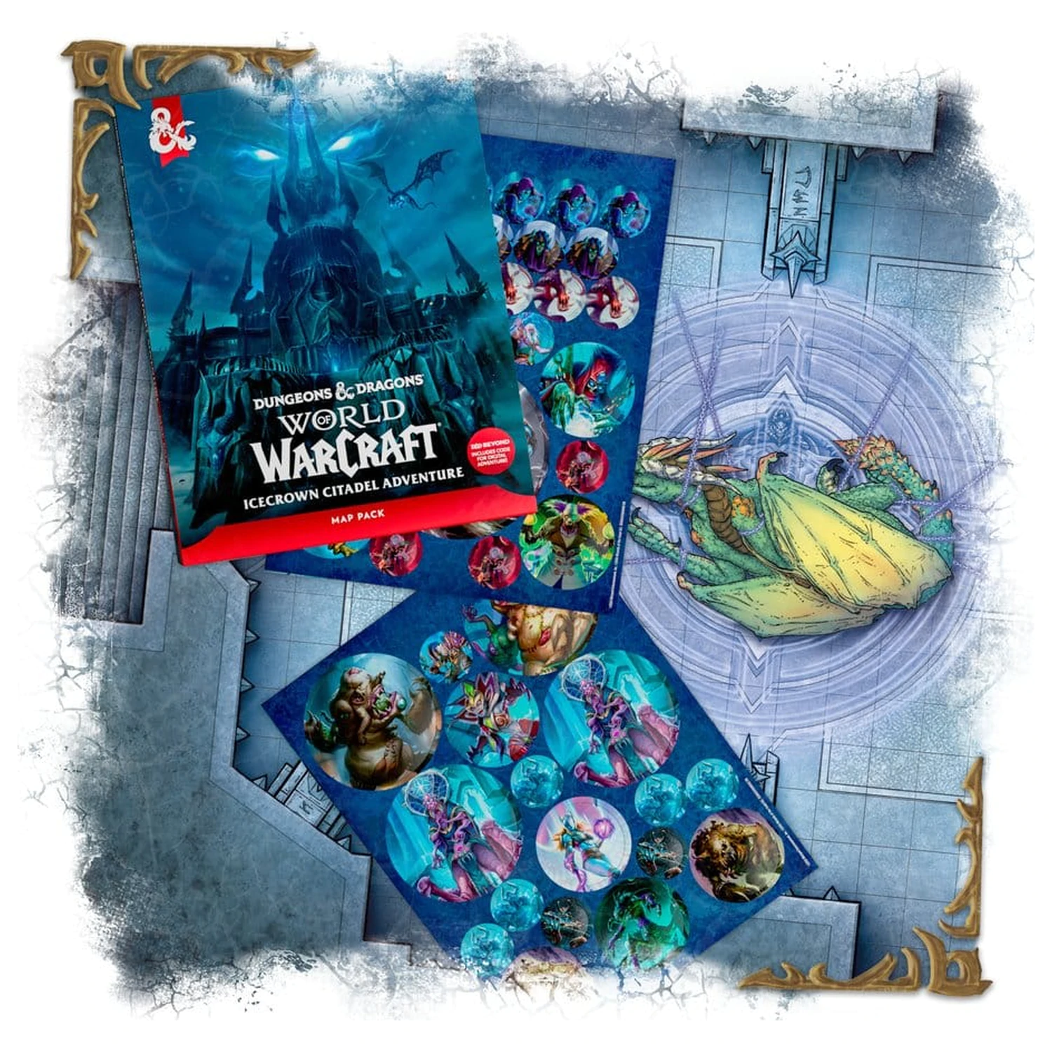 Dungeons & Dragons RPG World of Warcraft: Icecrown Citadel Adventure Map Pack *English Version* product photo