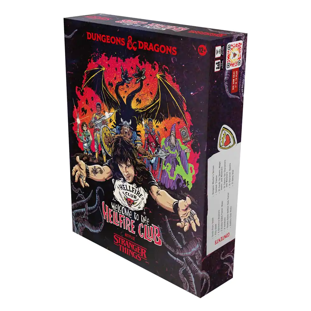 Dungeons & Dragons Board Game Stranger Things: Welcome to the Hellfire Club english product photo