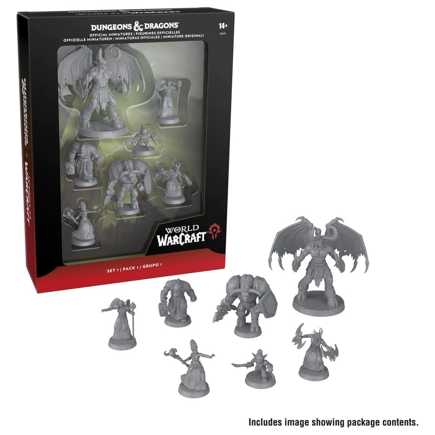 Dungeons & Dragons x World of Warcraft Miniatures Set 1 product photo
