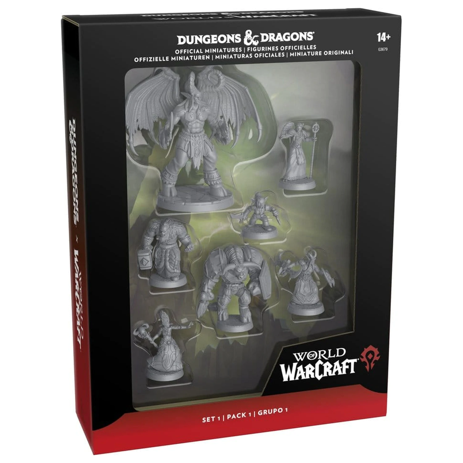 Dungeons & Dragons x World of Warcraft Miniatures Set 1 product photo