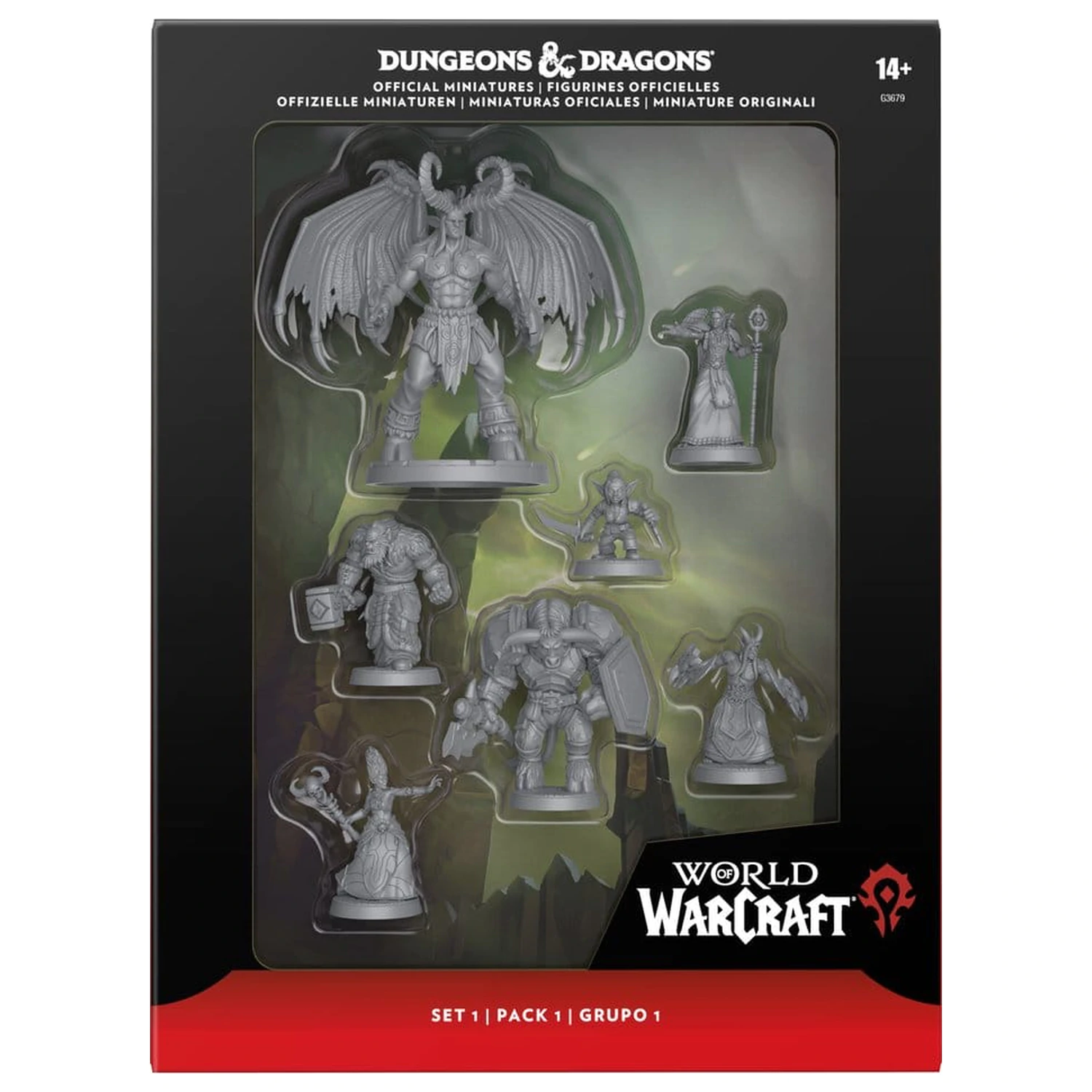 Dungeons & Dragons x World of Warcraft Miniatures Set 1 product photo