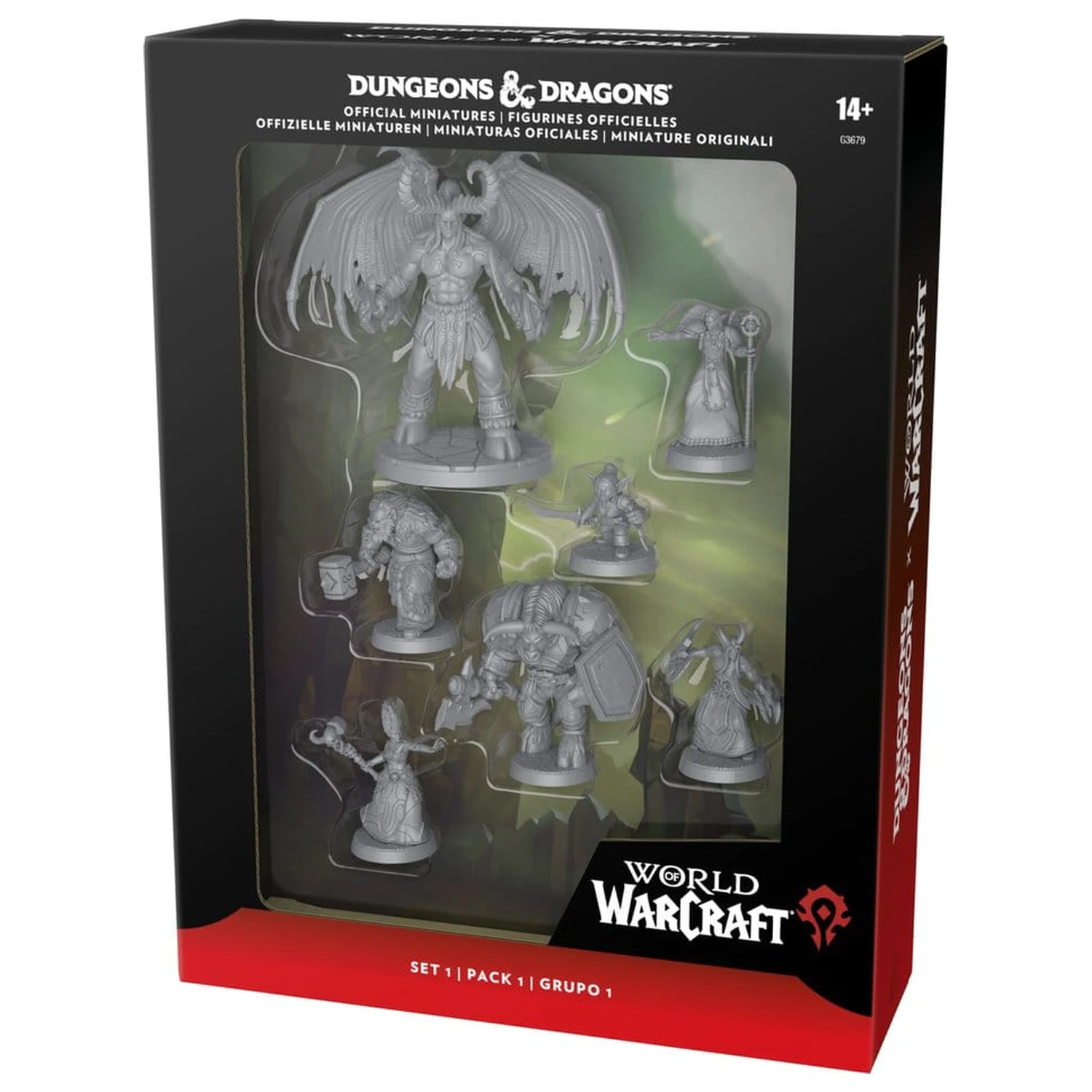 Dungeons & Dragons x World of Warcraft Miniatures Set 1 product photo