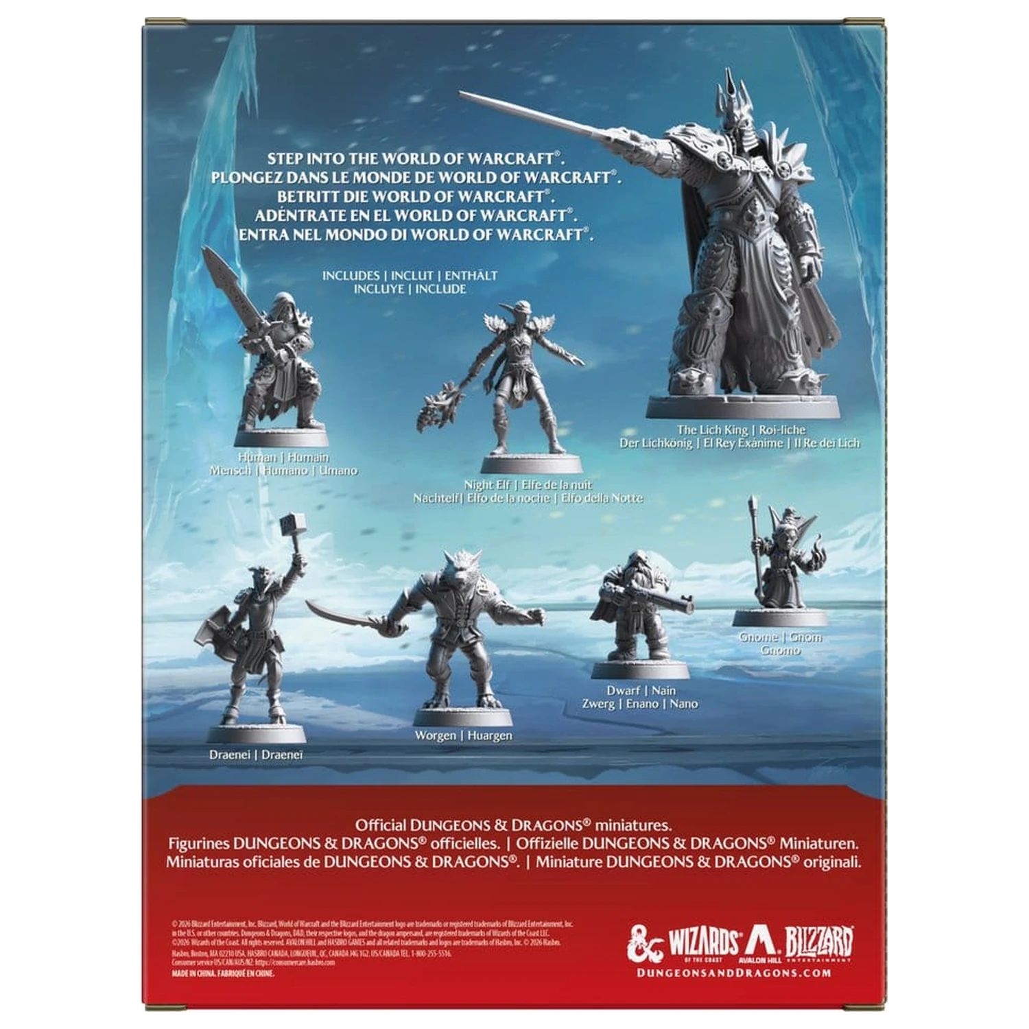 Dungeons & Dragons x World of Warcraft Miniatures Set 2 product photo
