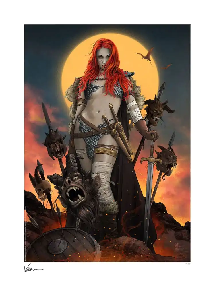 Dynamite Entertainment Art Print Red Sonja: A Savage Sword 46 x 61 cm - unframed product photo