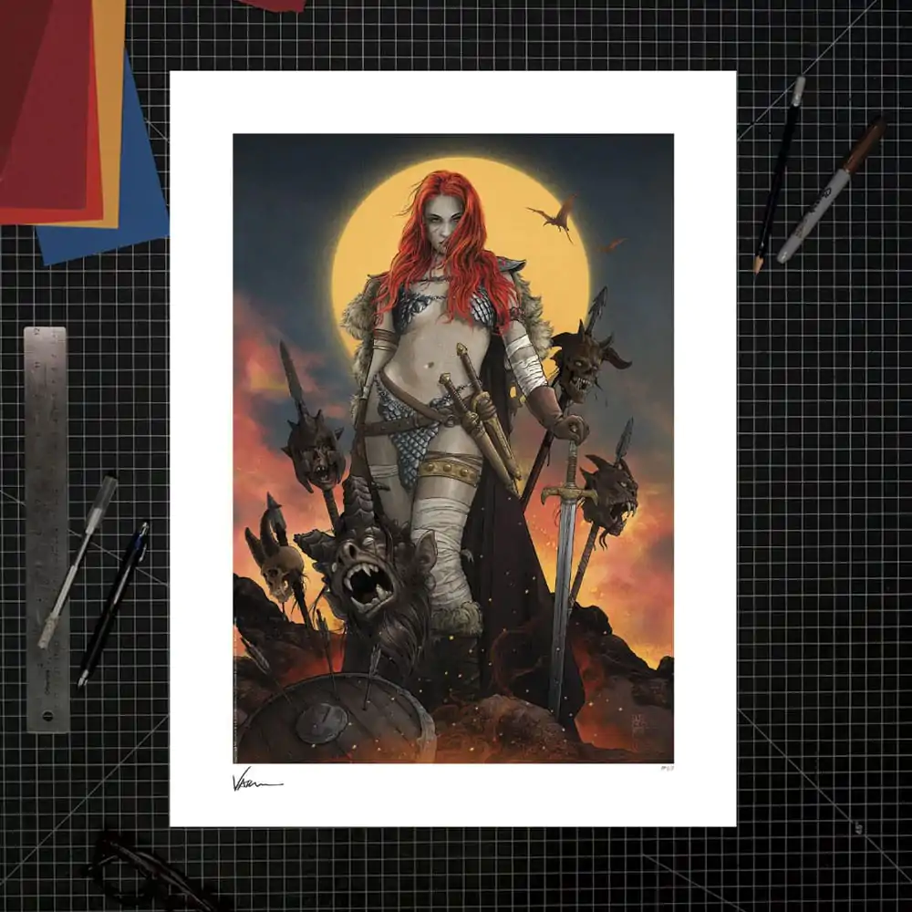 Dynamite Entertainment Art Print Red Sonja: A Savage Sword 46 x 61 cm - unframed product photo