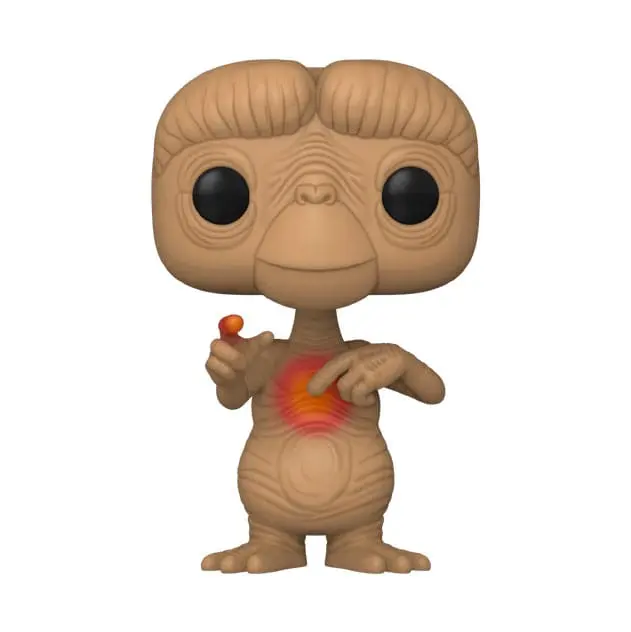 E.T. 40th Anniversary POP! Movies Vinyl Figure E.T. w/heart (Glow-in-the-Dark) 9 cm product photo