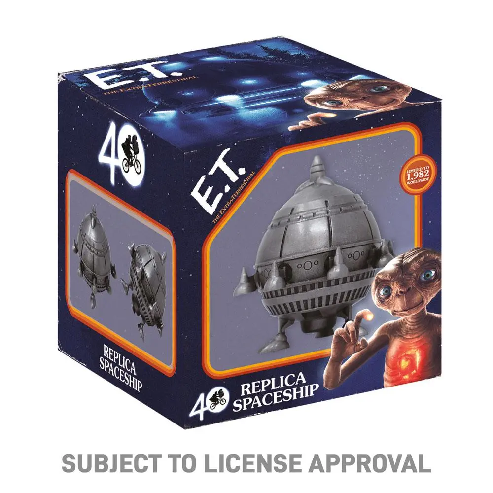 E.T Scaled Replica 40th Anniversary Spaceship Limited Edition 9 cm product photo