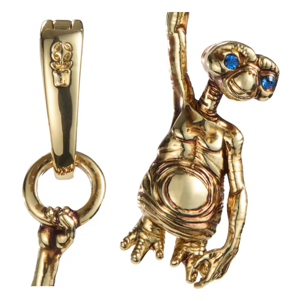 E.T. the Extra-Terrestrial Bracelet Charm Lumos E.T. (gold plated) product photo
