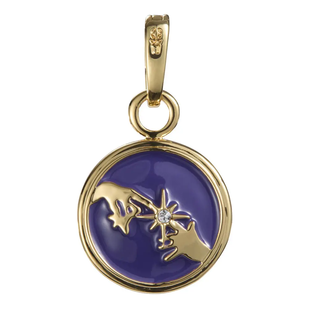 E.T. the Extra-Terrestrial Bracelet Charm Lumos I'll Be Right Here (gold plated) product photo