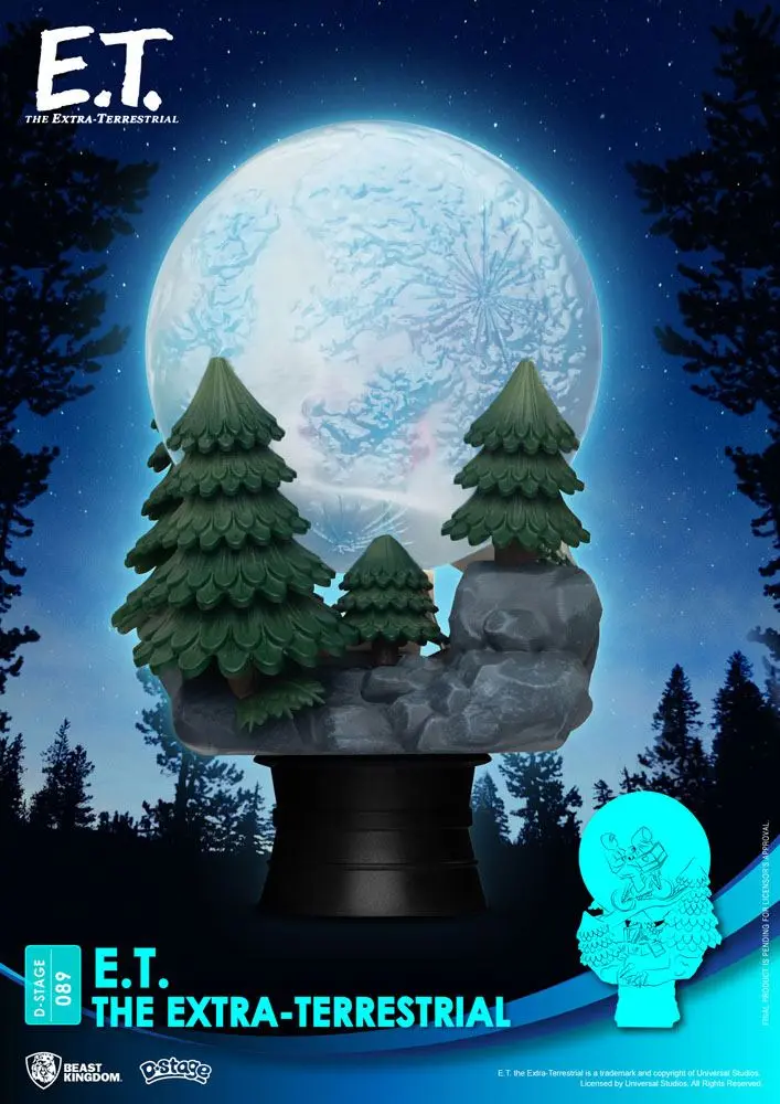 E.T. the Extra-Terrestrial D-Stage PVC Diorama Iconic Scene Movie Scene 15 cm product photo