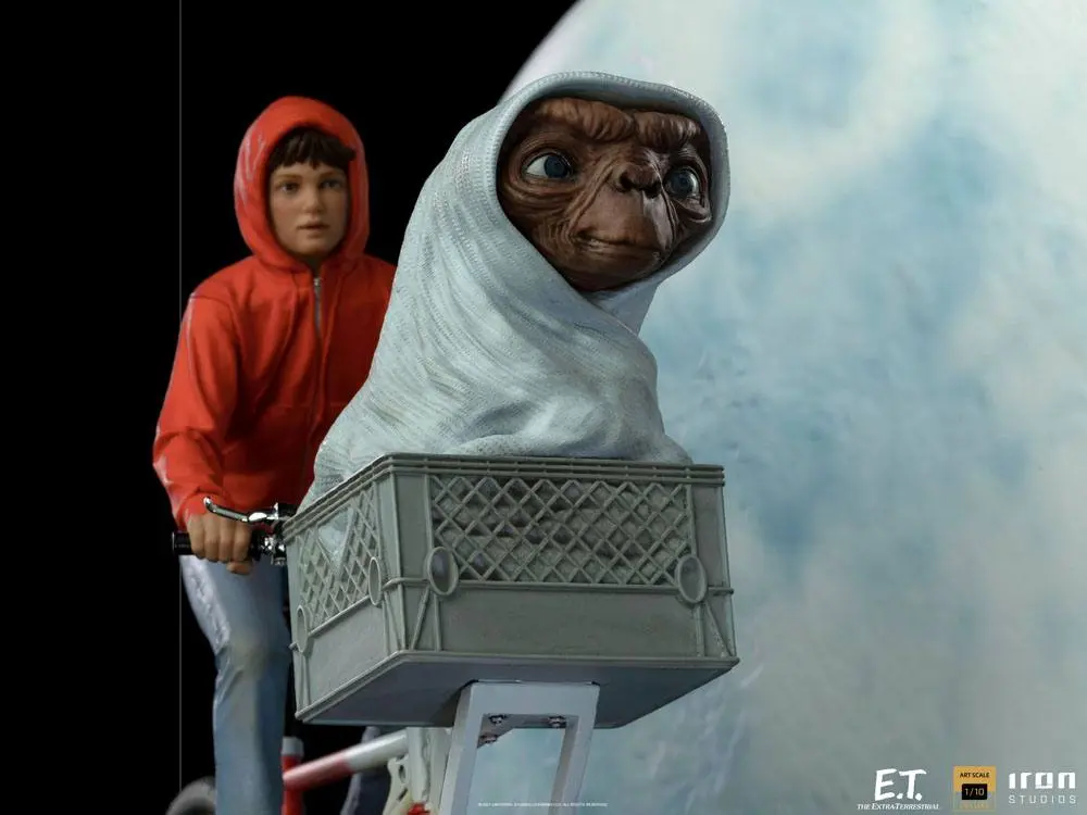 E.T. the Extra-Terrestrial Deluxe Art Scale Statue 1/10 E.T. & Elliot 27 cm termékfotó