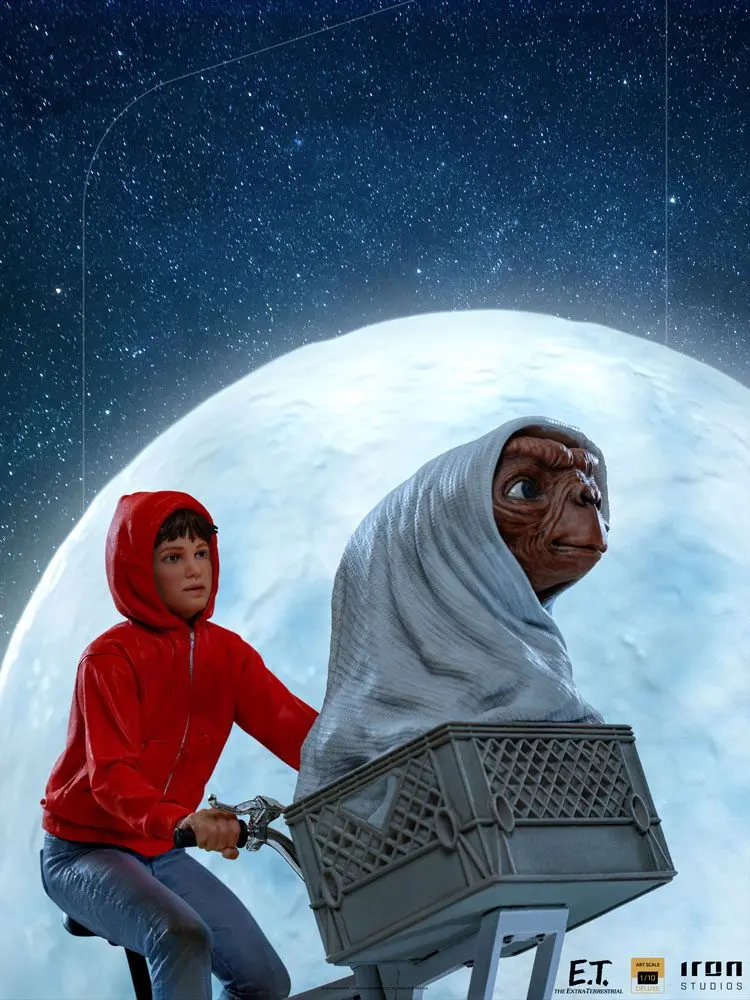 E.T. the Extra-Terrestrial Deluxe Art Scale Statue 1/10 E.T. & Elliot 27 cm termékfotó