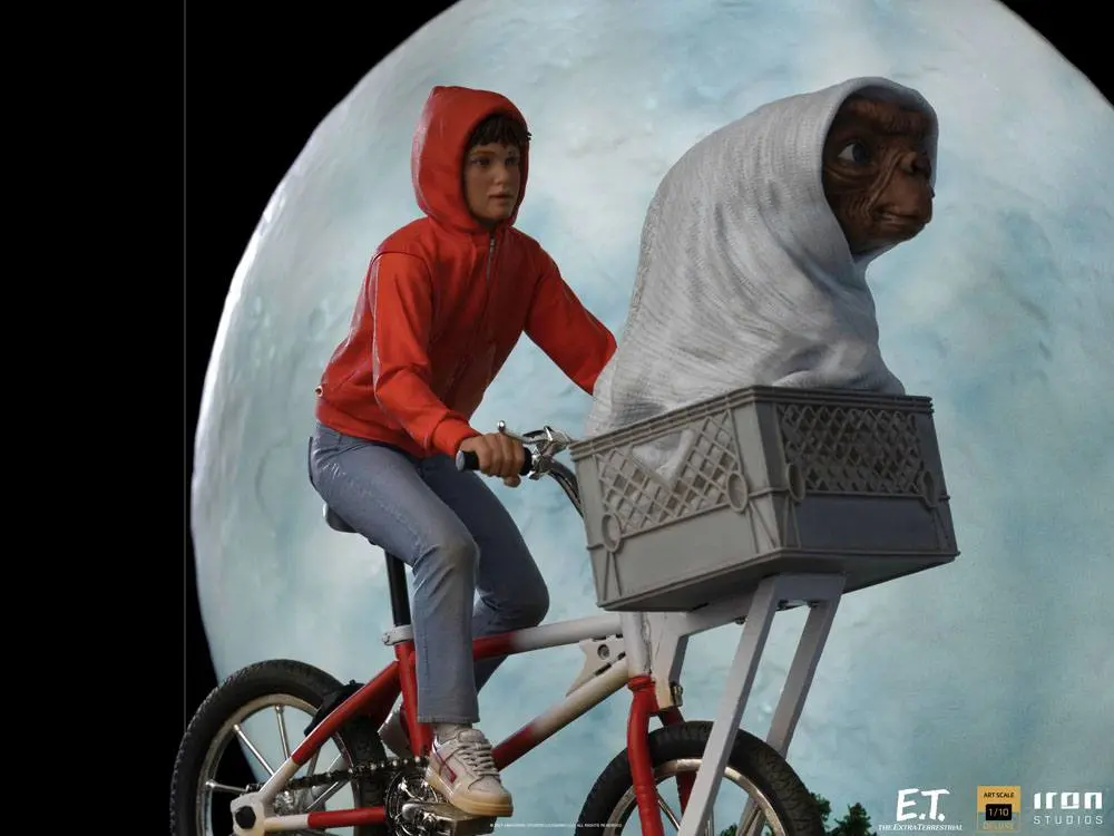 E.T. the Extra-Terrestrial Deluxe Art Scale Statue 1/10 E.T. & Elliot 27 cm termékfotó