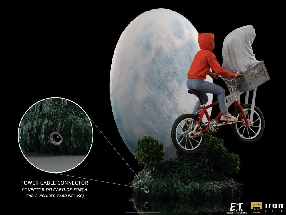 E.T. the Extra-Terrestrial Deluxe Art Scale Statue 1/10 E.T. & Elliot 27 cm termékfotó