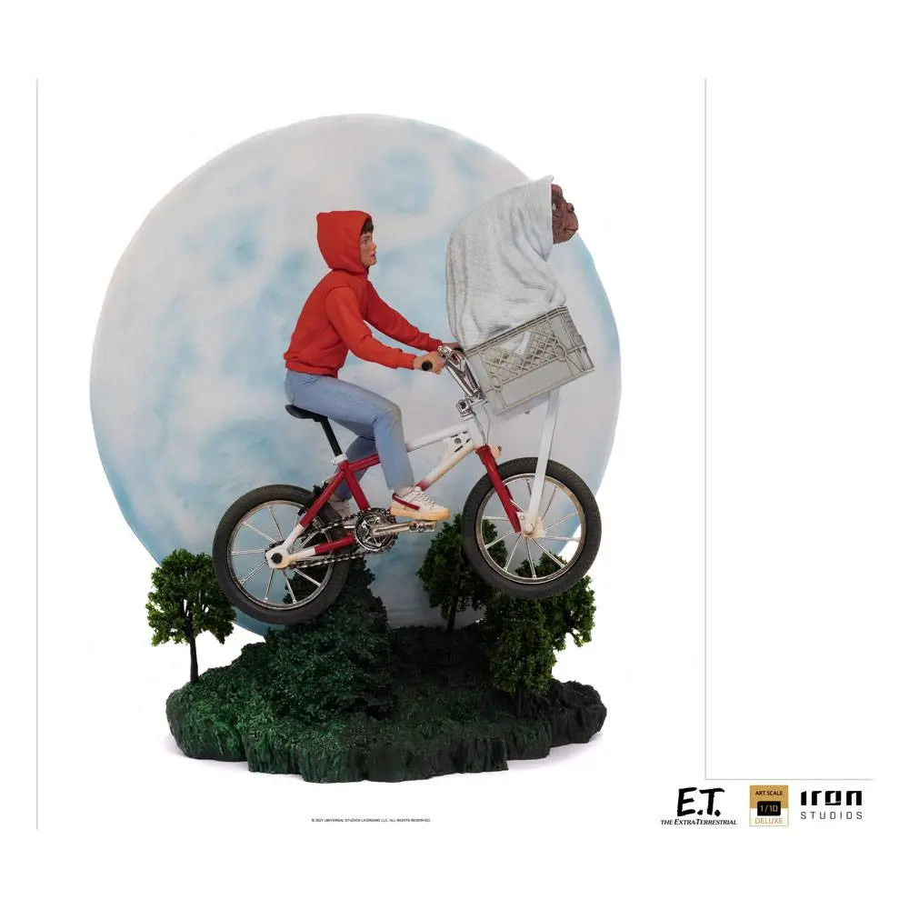 E.T. the Extra-Terrestrial Deluxe Art Scale Statue 1/10 E.T. & Elliot 27 cm termékfotó