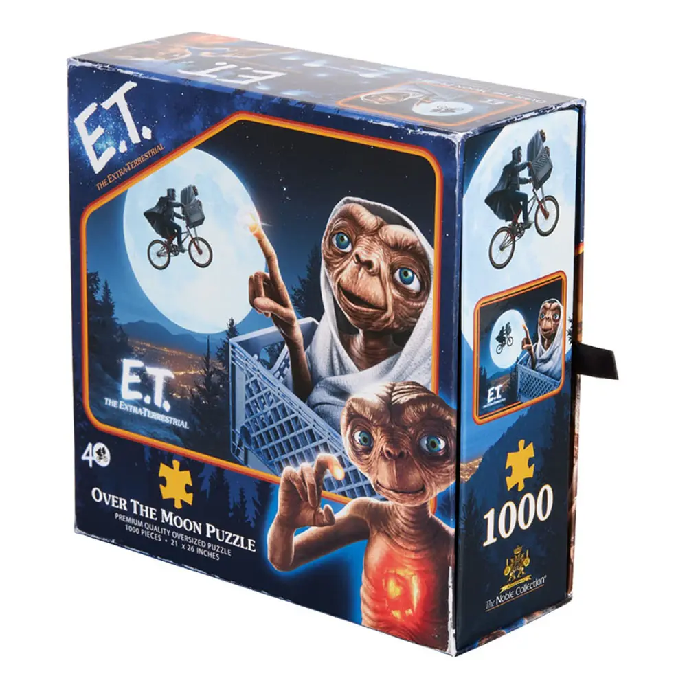 E.T. the Extra-Terrestrial Jigsaw Puzzle E.T Over The Moon (1000 pieces) product photo
