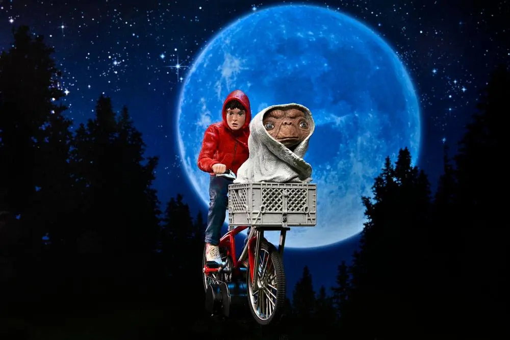 E.T. the Extra-Terrestrial Action Figure Elliott & E.T. on Bicycle 13 cm termékfotó